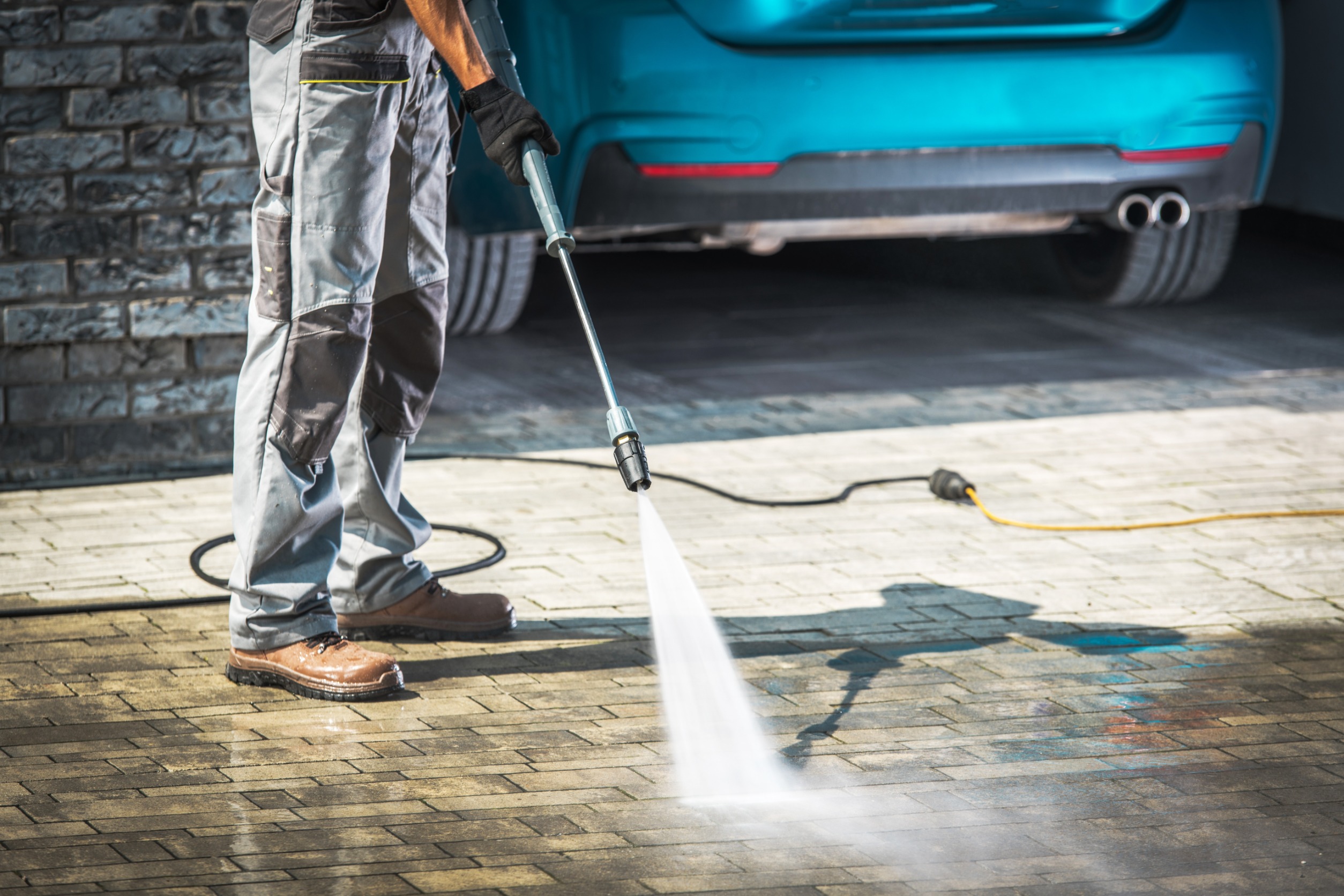 Three Benefits of Power Washing Your Driveway