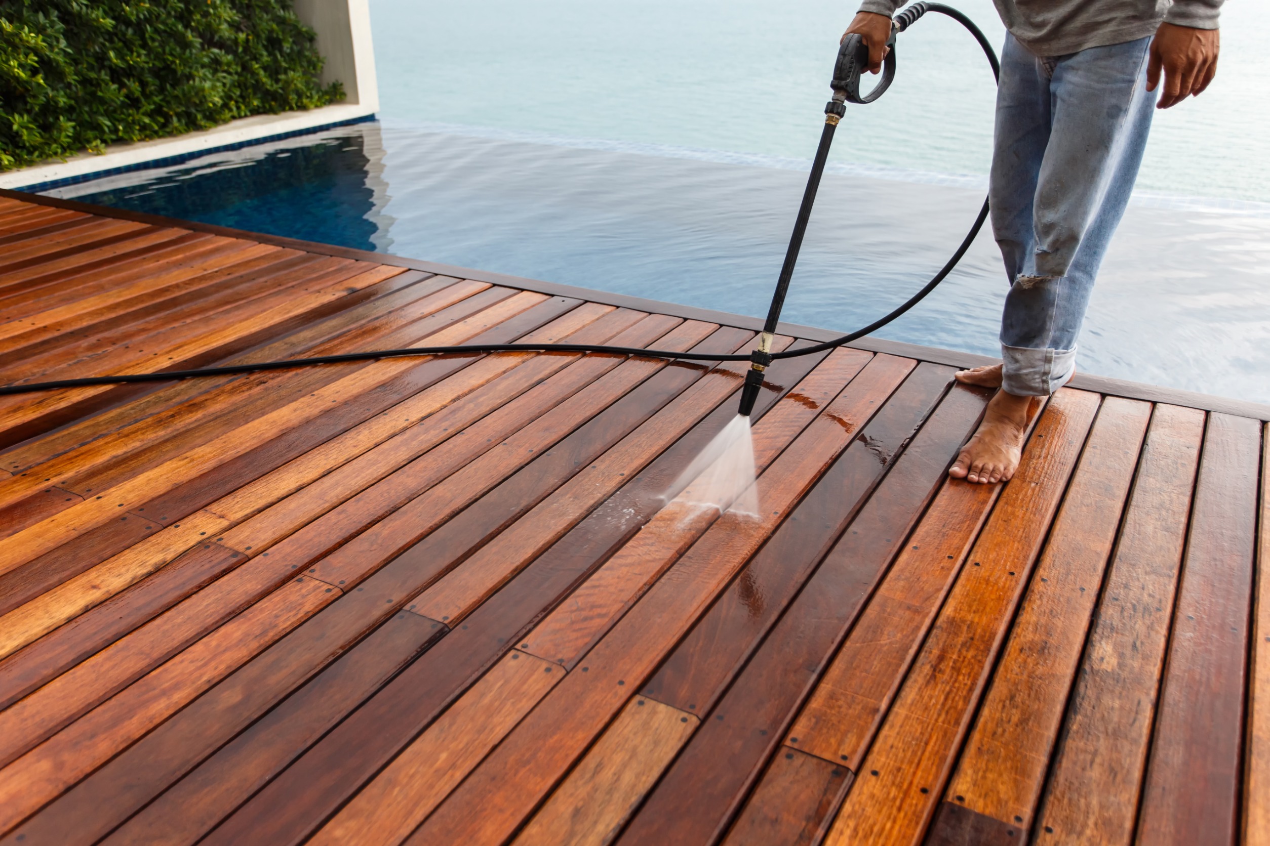 The Importance of Pressure Washing the Pool Deck